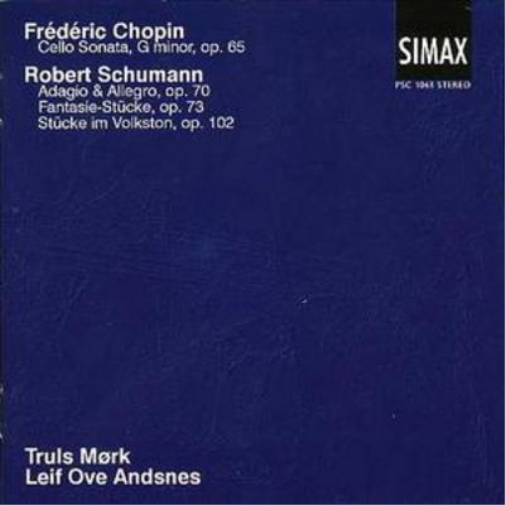 Frederic Chopin Sonata for Cello and Piano/adagio Und Allegro (Mork) (CD) Album