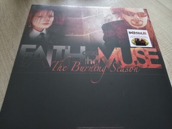FAITH AND THE MUSE -The Burning Season - 2 LP MARBLED BLACK & GOLD VINYL SEALED