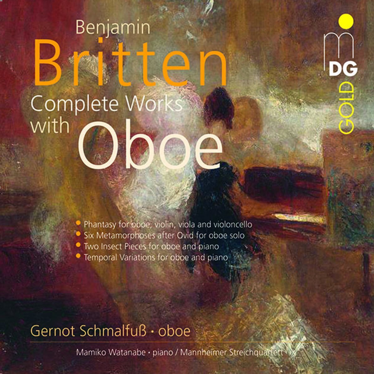 Britten Schmalfuss/Watanabe/Mannheimer Streichquartett (CD)