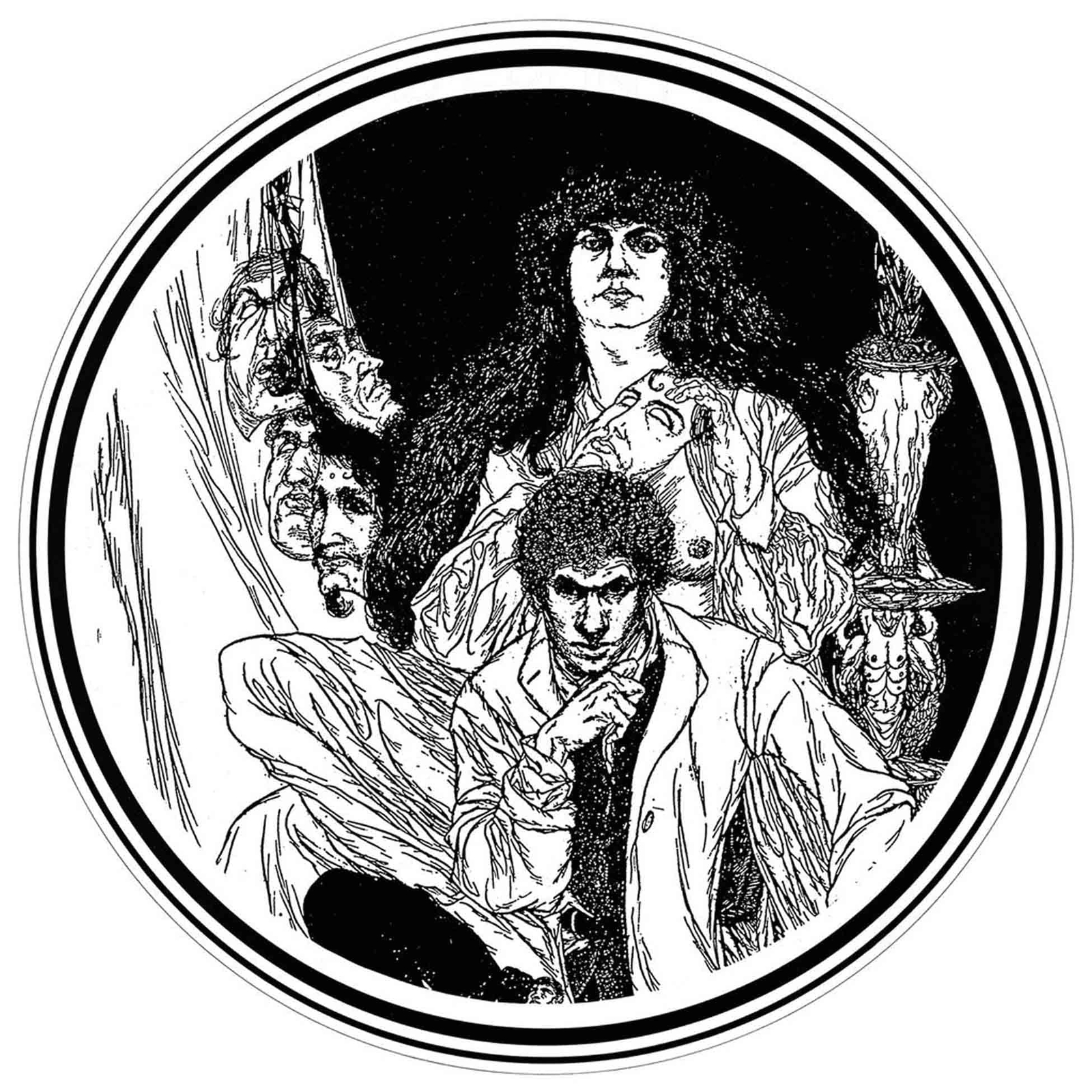 Psychic TV Allegory & Self (Clear W/ Yellow Splatter) (Vinyl LP)