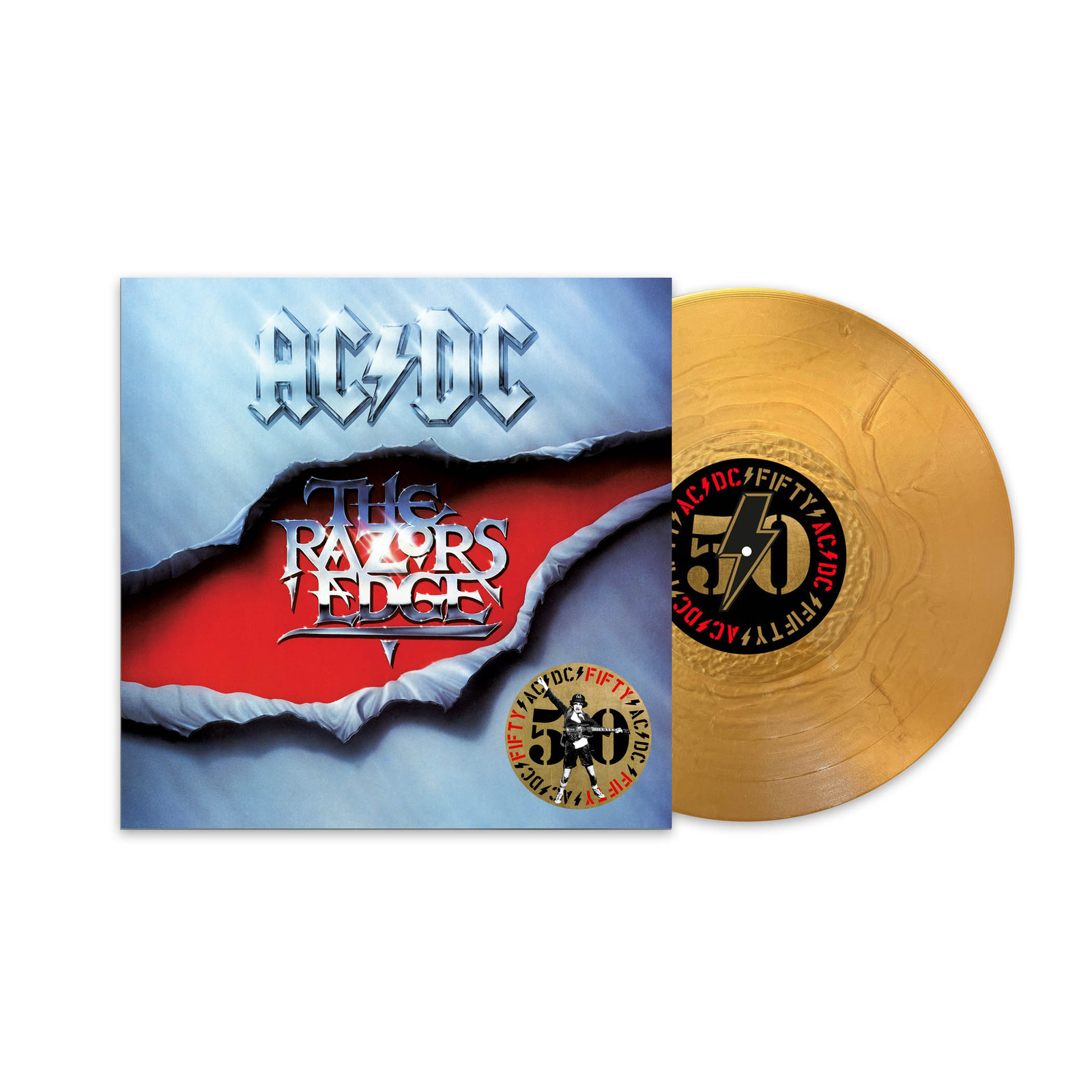 The Razors Edge - Gold Vinyl 50Th Anniversary Ltd.Ed. (Vinile)