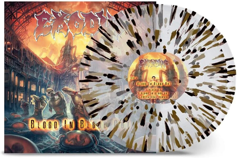 Exodus Blood In Blood Out (10Th Ann. Edt.) Doppio Vinile Lp Colorato Splatter