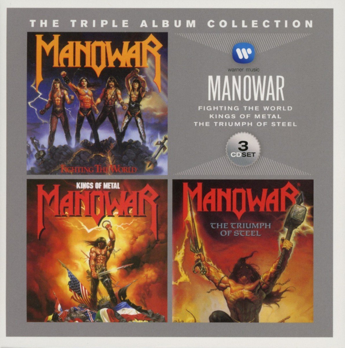 Manowar Triple Album Collection (CD)