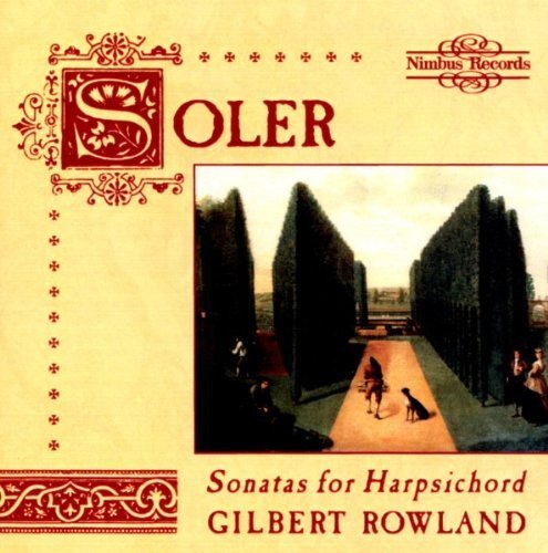 Rowland,Gilbert Sonatas for Harpsichord (Rowland) (CD) Album