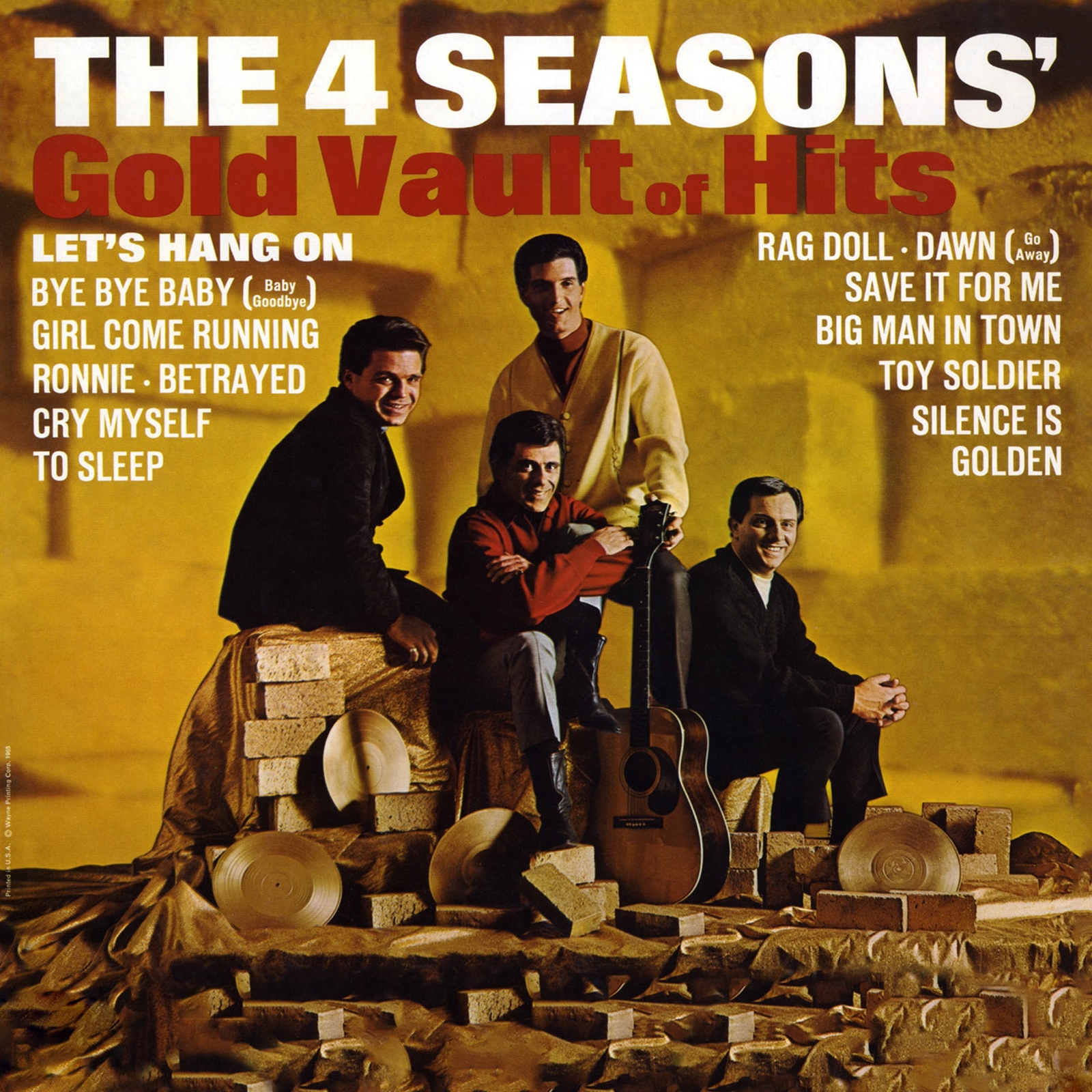 Frankie Valli & the Four Seasons Gold Vault of Hits (CD)