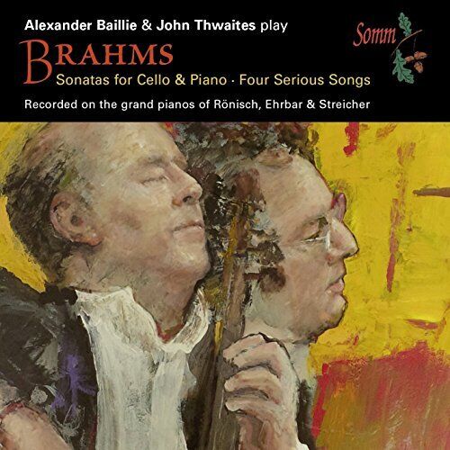 Baillie/Thwaites Brahms:cello Piano Sonatas CD NEW