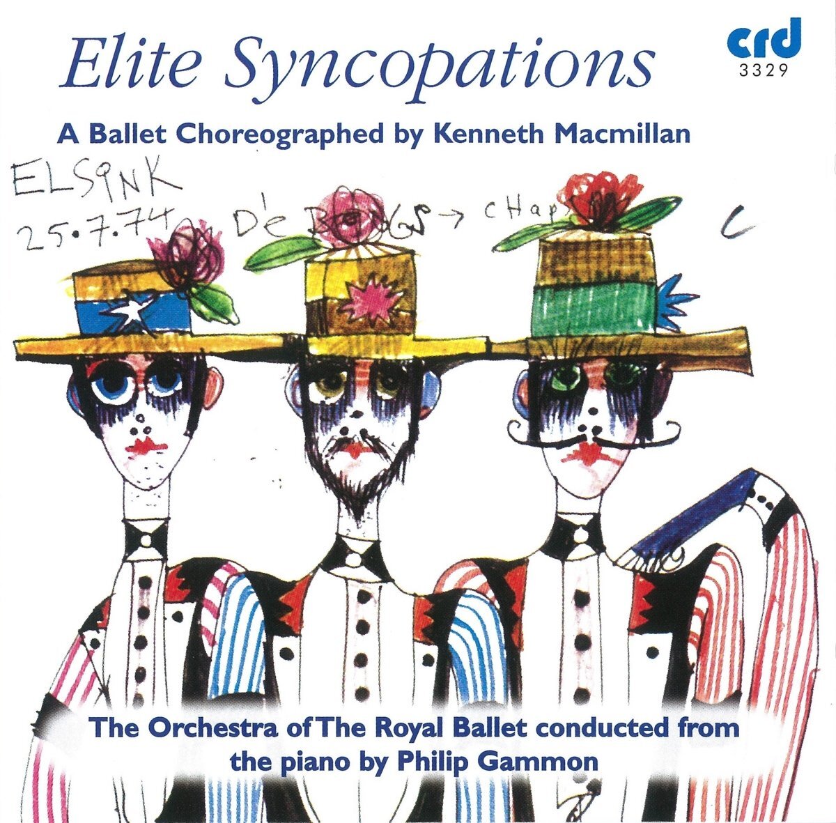 Scott Joplin Elite Syncopations (Orchestra of the Royal Ballet, Gammon) (CD)