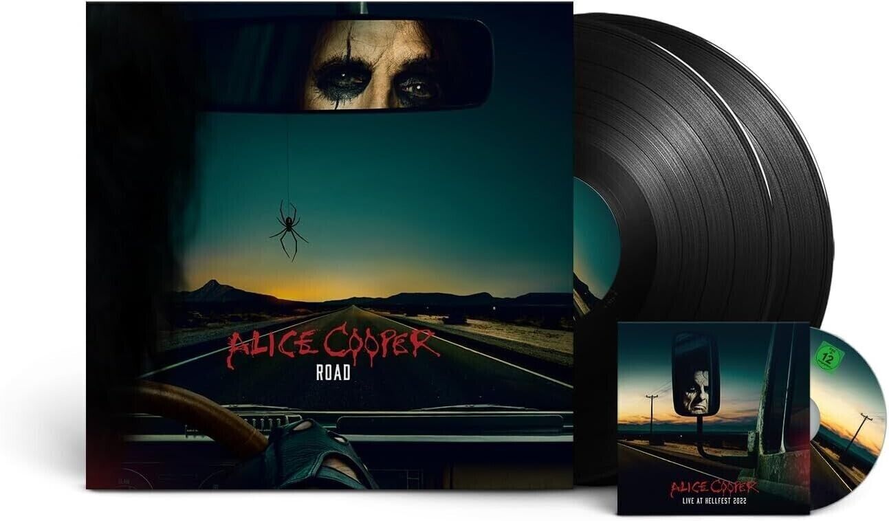 ALICE COOPER - Road-VINILE 2 LP vinyl + DVD SIGILLATO SEALED
