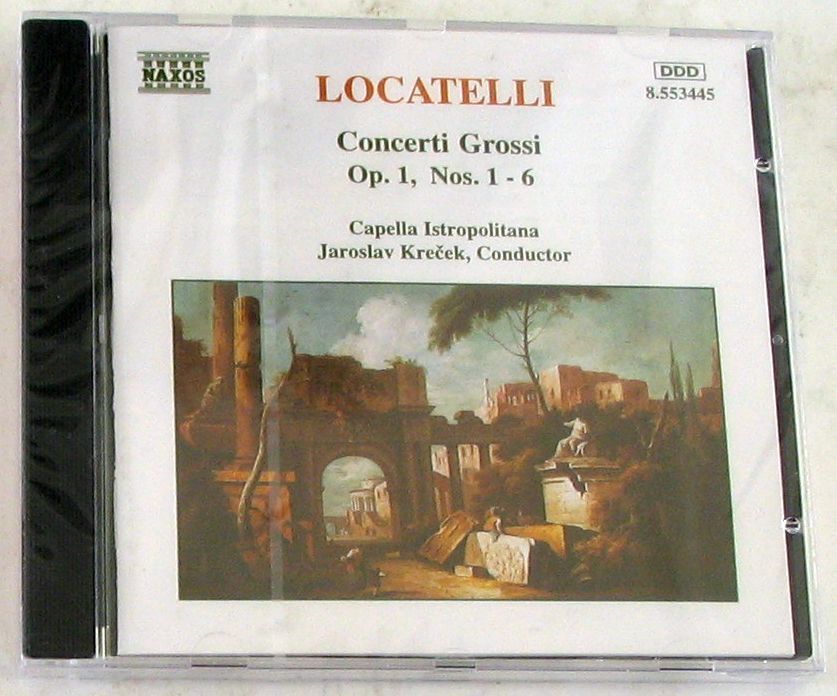 LOCATELLI P.A. - CONCERTI GROSSI 0P.1 N°1-6 - KRECEK - CD Sigillato