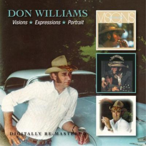 Don Williams Visions/Expressions/Portrait (CD) Album