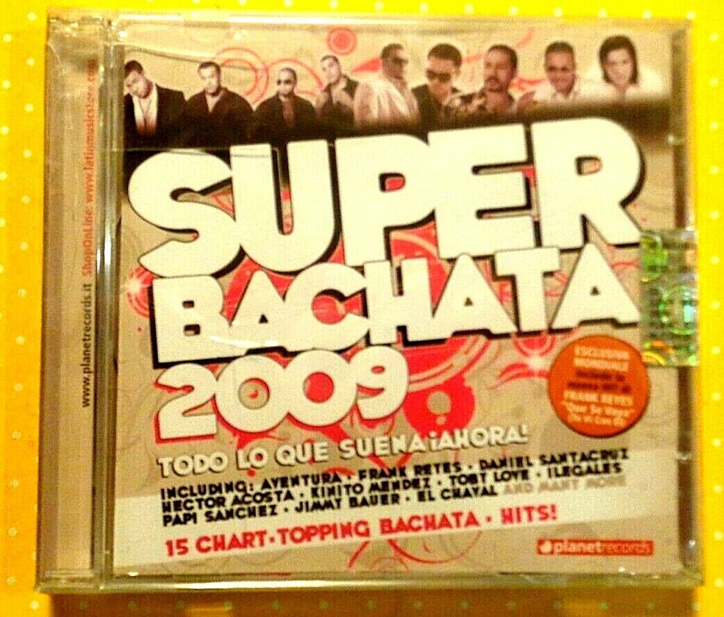 SUPER BACHATA 2009  -  TODO LO QUE SUENA IAHORA!  - CD+RIVISTA NUOVO E SIGILLATO
