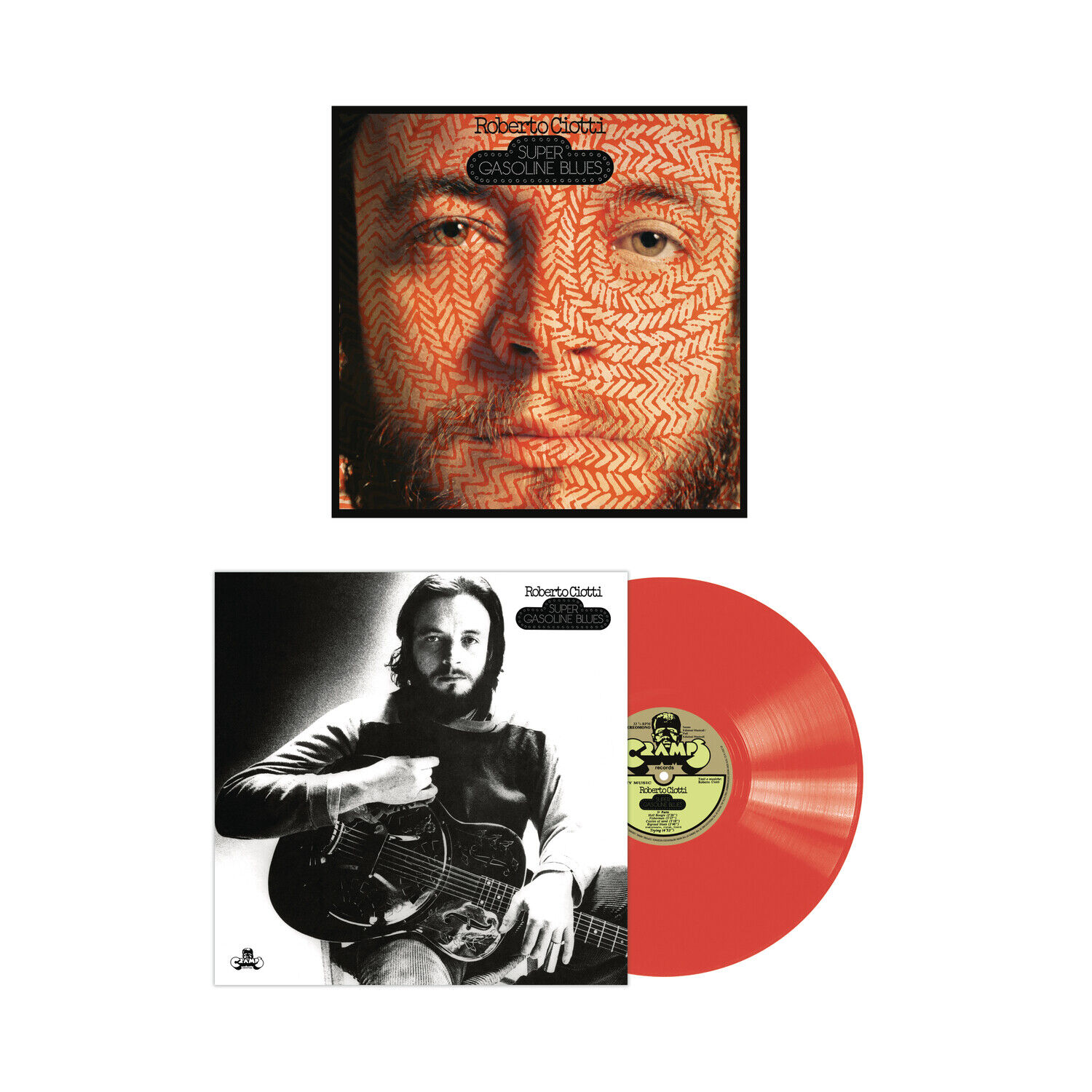 Ciotti Roberto Super Gasoline Blues Vinile Lp Colorato (Rosso) Nuovo Sigillato