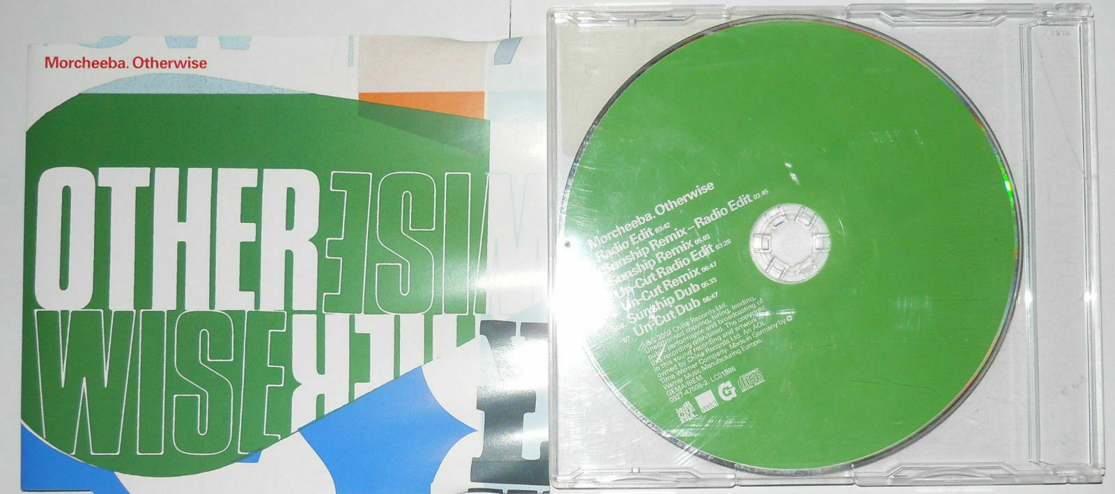 MORCHEEBA - OTHERWISE - CD Single Sigillato