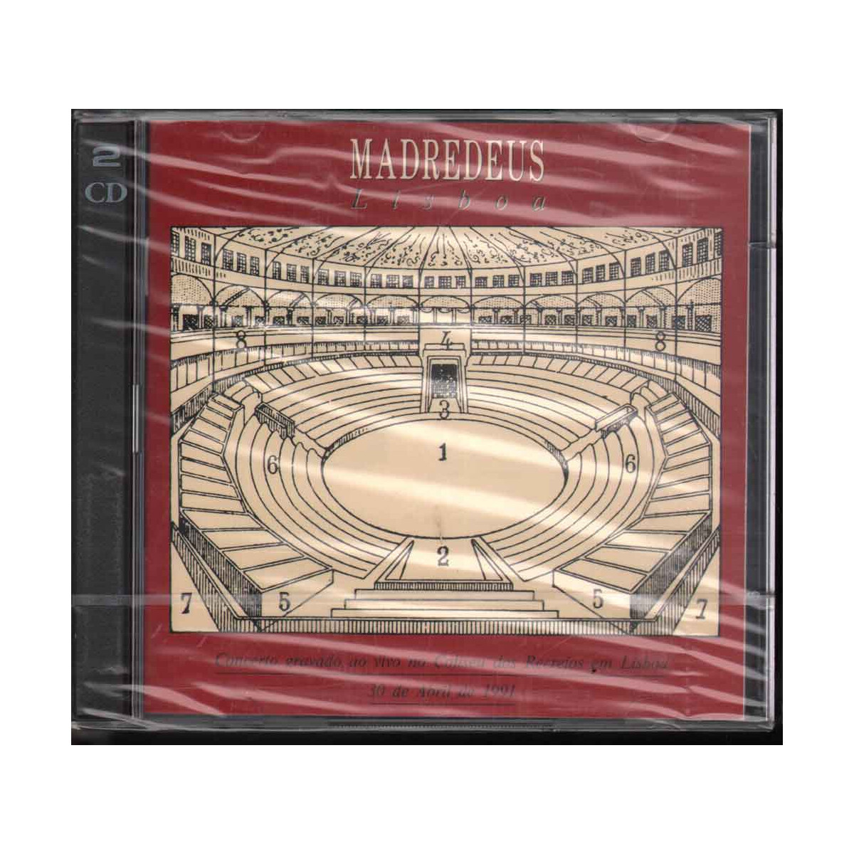 Madredeus 2 CD Lisboa / EMI 0 777 7 81178 2 7 Olanda Sigillato