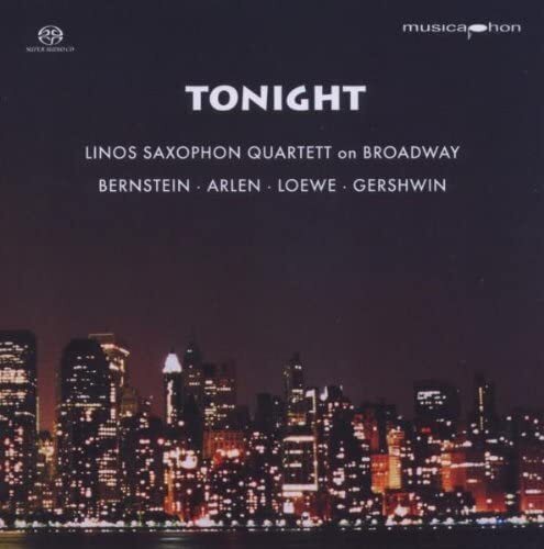 Linos Saxophon Quartett/Blumberg,Tho Tonight.Linos Saxophon Quartett on Bro (CD)