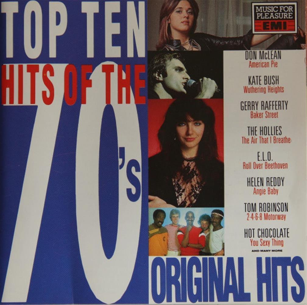 Top Ten Hits Of The Seventies / Various - AA.VV. (Audio Cd)