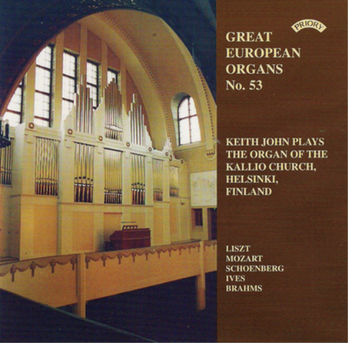 Keith John Great European Organs No. 53 (CD) Album