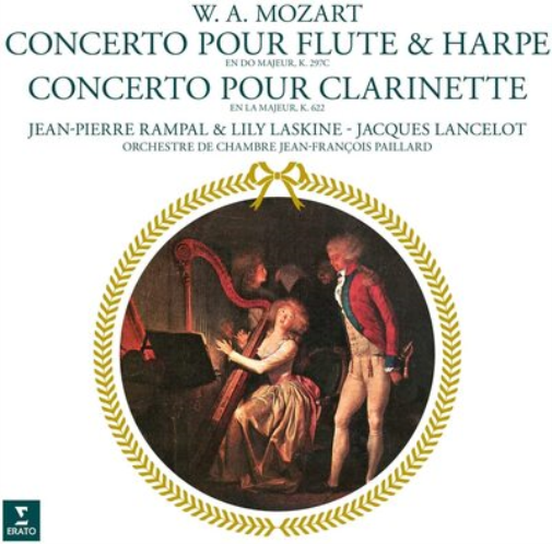 Wolfgang Amadeu W.A. Mozart: Concerto Pour Flute & Harpe/Concerto Pou (Vinyl LP)