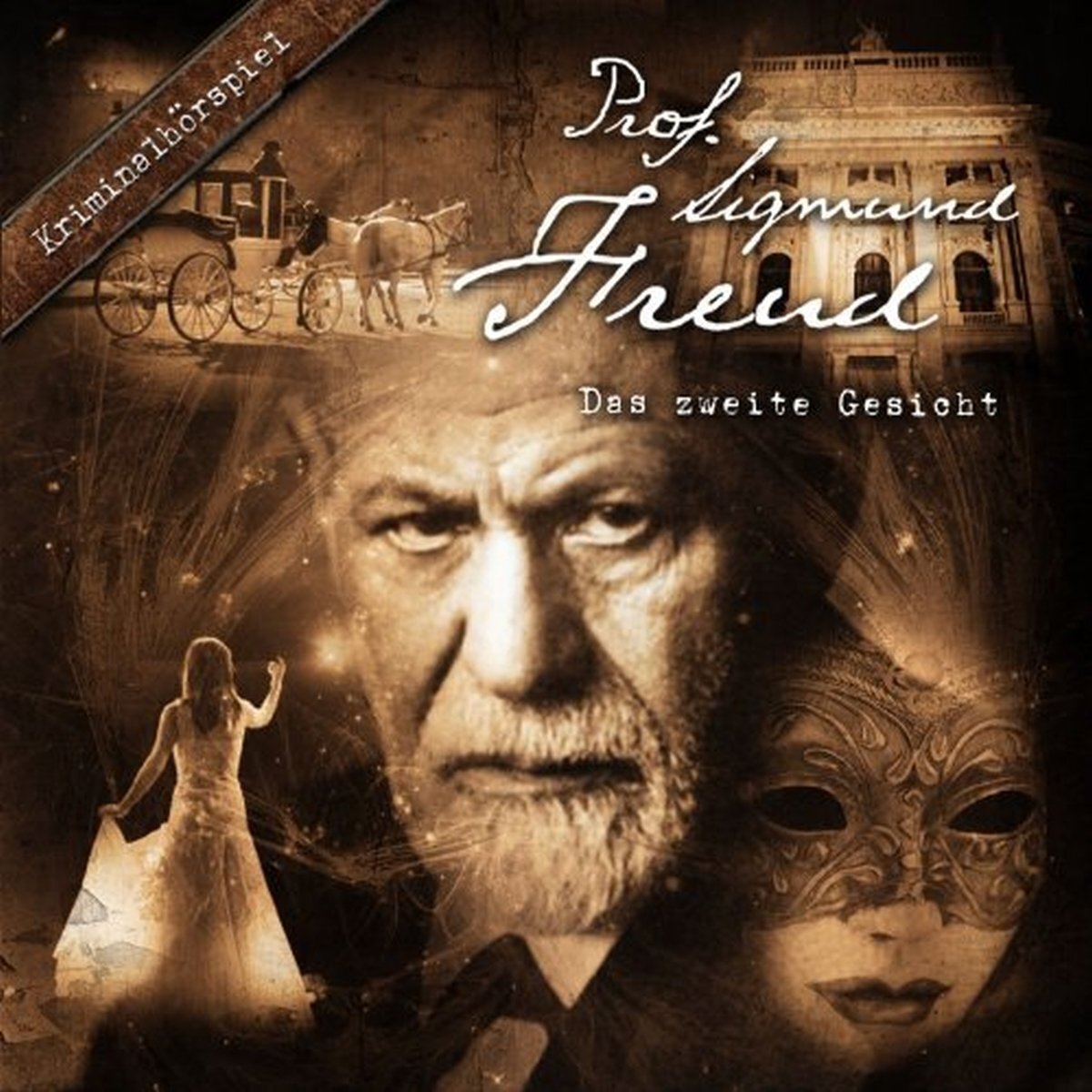 Prof. Sigmund Freud Das Zweite Gesicht (01) (Kriminalhörspiel) (CD)