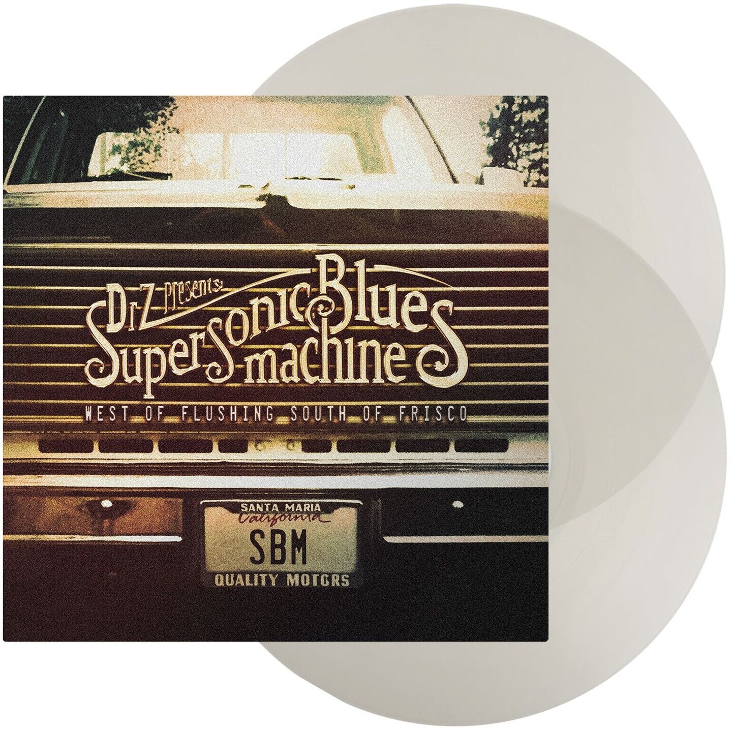 SUPERSONIC BLUES MACHINE - West Of Flush...(22) 2 LP transparent vinyl pre-order