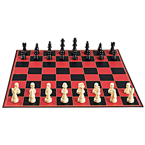 Playmags Point Games Classico Gioco Da Tavolo Di Scacchi, Con Scacchiera Super Resistente, Scacchiera Portatile - Il Miglior Gioco Da Tavolo Pieghevol