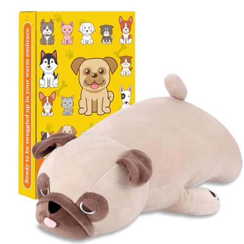Blenori Ponderato Peluche Ponderato Pug Pug Peluche Bulldog Francese Cucciolo Peluche Peluche Animale Domestico Peluche Peluche Peluche Cuscino Per Ba