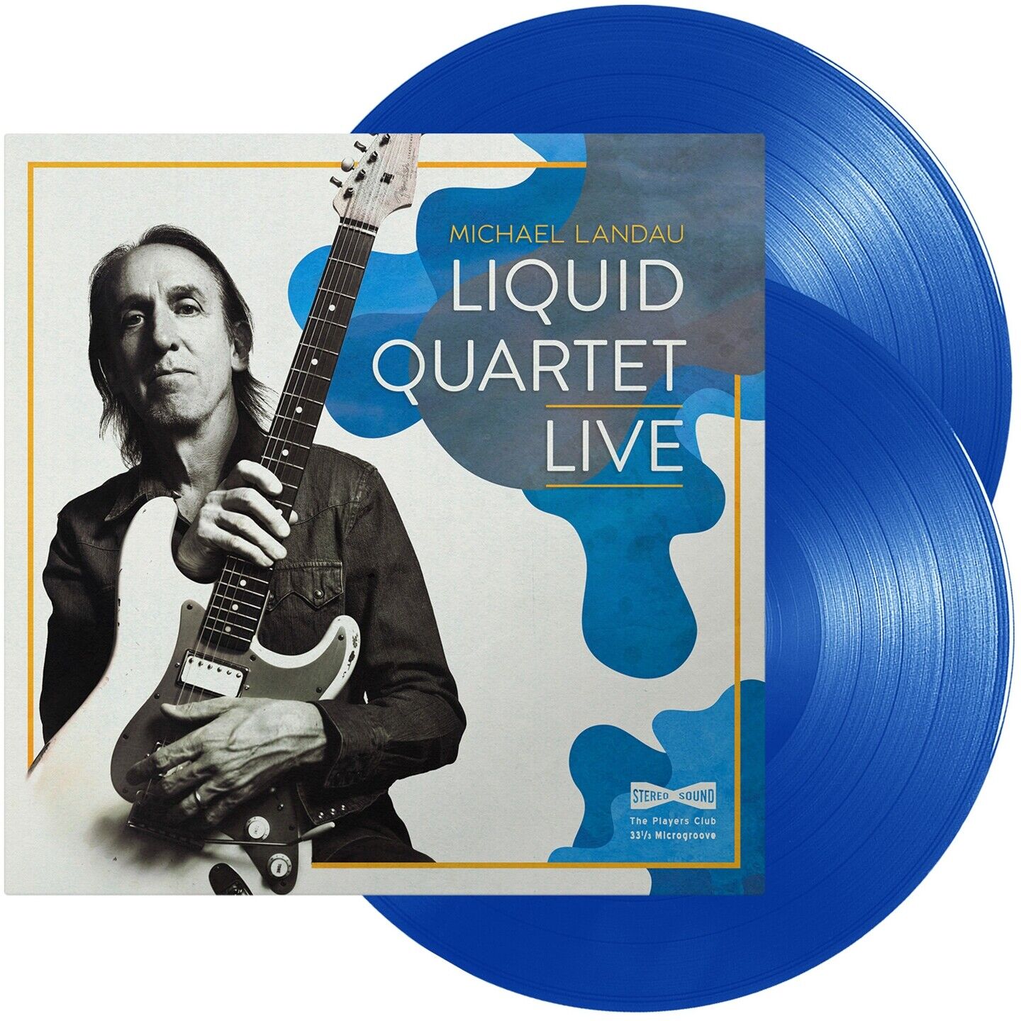Landau Michael Liquid Quartet Live Doppio Vinile Lp Colorato (Blue Vinyl) Nuovo