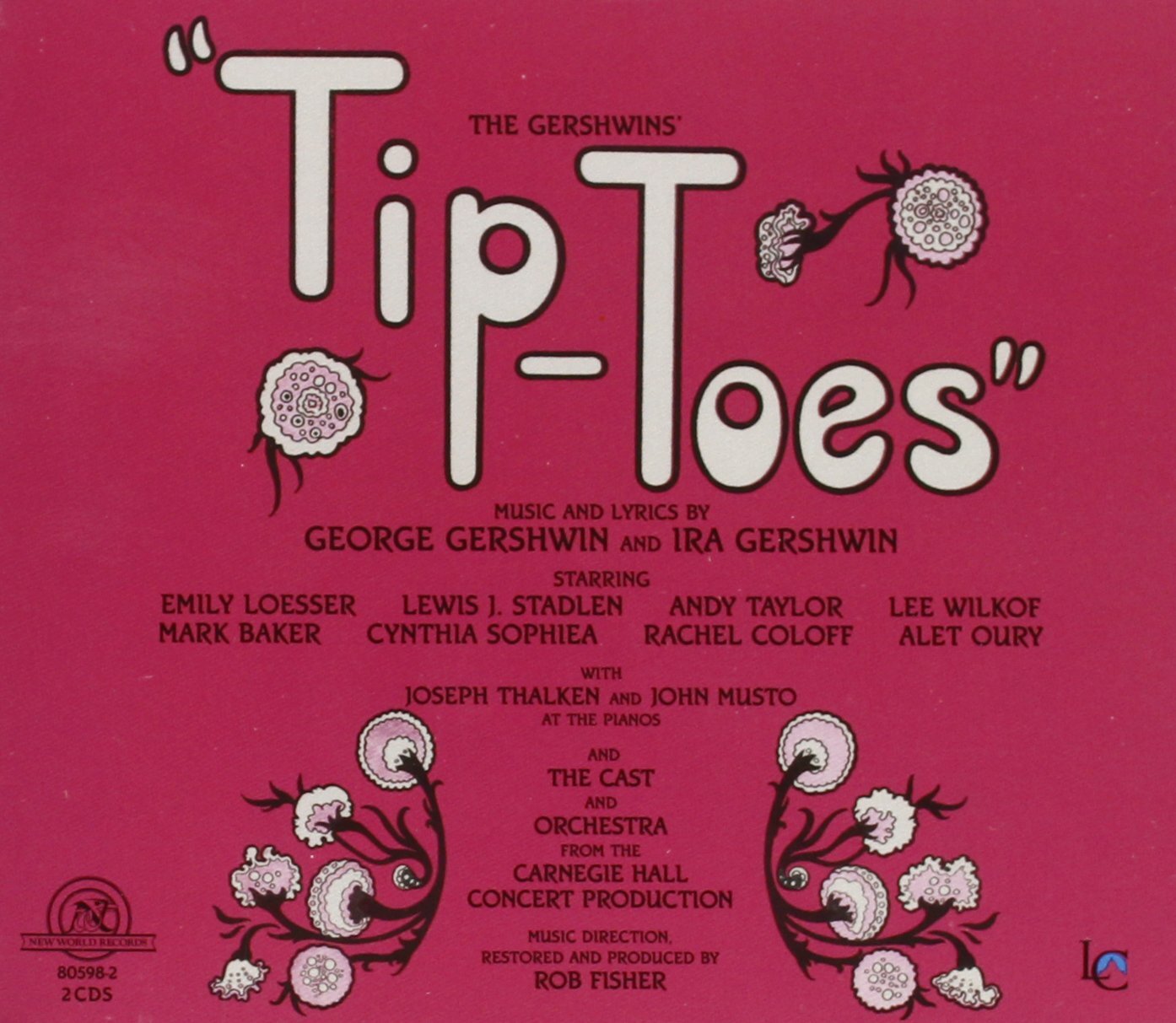 Gershwin:Tip-Toes, Gershwin & DeSylva:Tell Me More Tip Toes (Fisher) (CD) Album