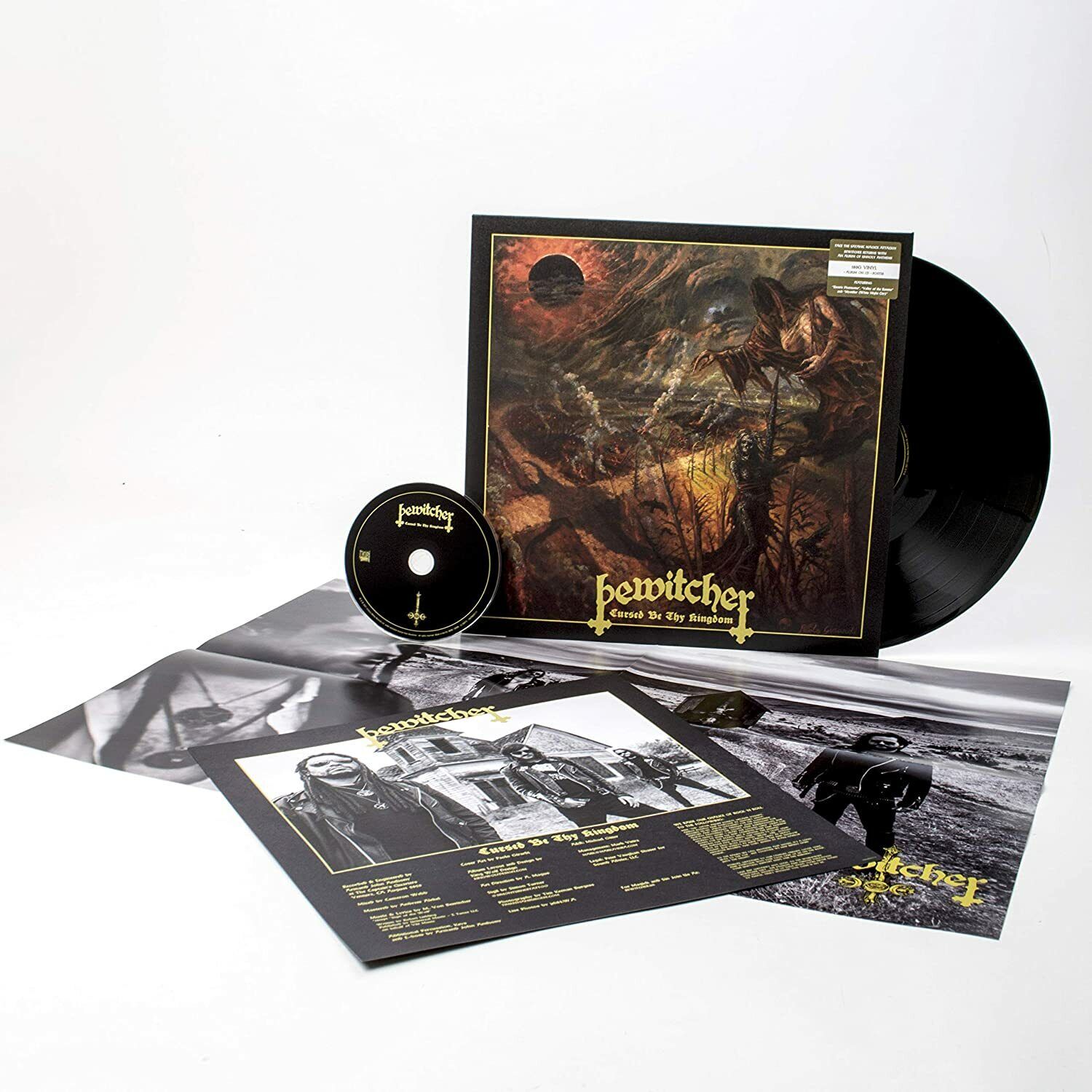 Bewitcher Cursed Be Thy Kingdom Vinile Lp + Cd + Poster Limited Edt. Nuovo