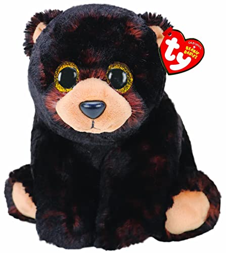 Ty - Peluche - Beanie Babies - Cucciolo Di Orso - Kodi - Marrone - Orsetto Con Occhi Dorati Glitter - Il Peluche Con Gli Occhi Scintillanti - 28 Cm - 