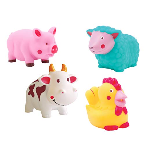 Giocattoli Per Bagnetto, Motivo: Animali Della Fattoria Ludi 2222, Multicolore