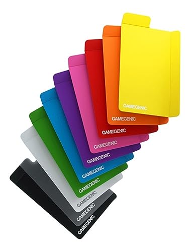 Gamegenic Flex Card Dividers (Pack Of 10), Multicolored