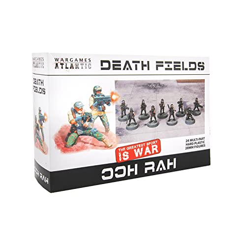 Death Fields: Ooh Rah (24 Figure In Plastica Dura Da 28 Mm) Realizzate Negli Stati Uniti