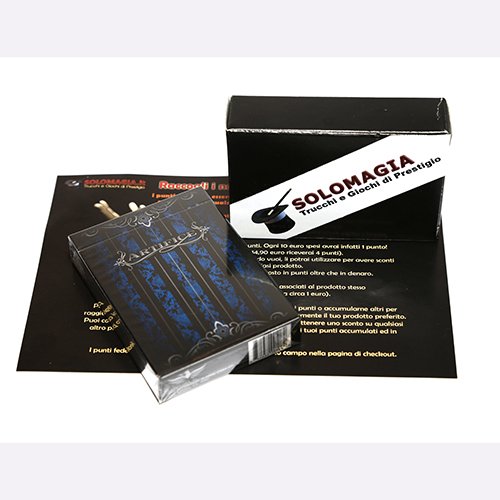 Bicycle Mazzo Di Carte Artifice By Ellusionist - Second Edition - Dorso Blu - Carte Da Gioco - Solomagia
