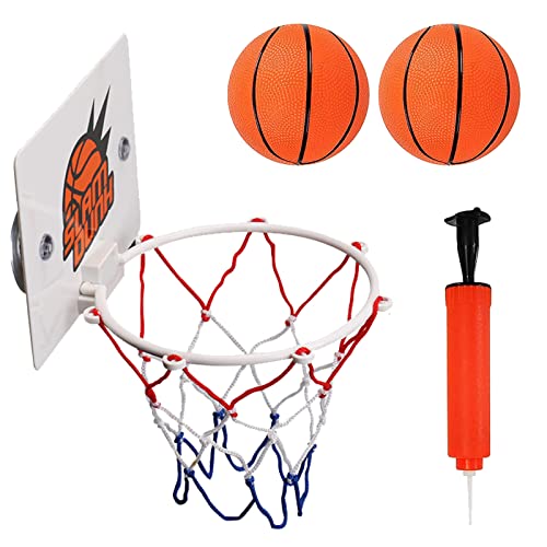 Mini Basket Da Camera Mini Basket Per Bambini Mini Canestro Da Basket Set Mini Pallacanestro Decompresso Giocattolo Con 2 Palline E 1 Pompa Ad Aria Pe