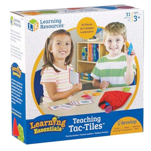 Learning Resources Tasselli Tac-Tiles Per Imparare Le Consistenze