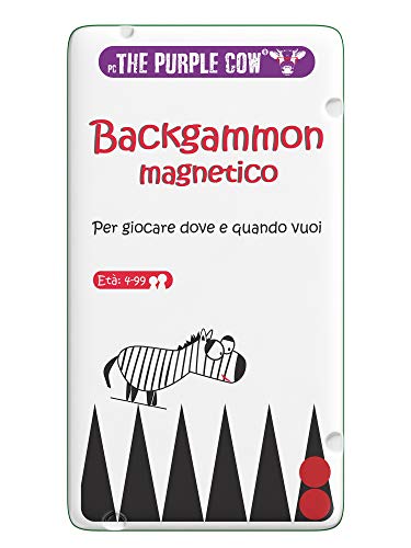 The Purple Cow- Backgammon Magnetico, 7290018133217