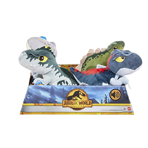 Jurassic World, Dinosauro Piccolo Con Suoneri, Peluche Per Bambini Dai 3 Anni In Poi
