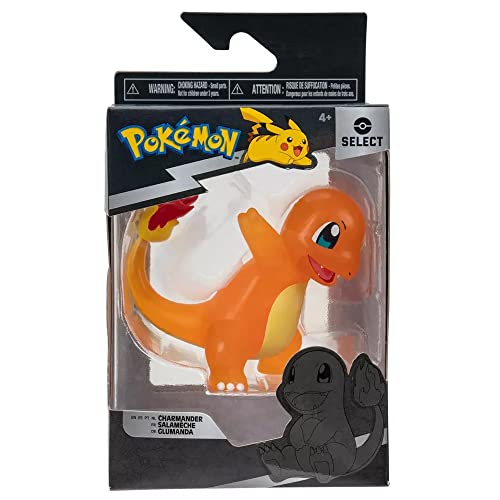Pokémon Pkw2405 – 7,5 Cm Select Figure – Glumanda (Trasparente) Personaggio Ufficiale