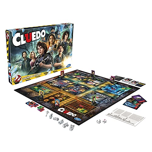 Hasbro Gaming-Hasbro Cluedo: Ghostbusters Edition, Gioco Da Tavolo Per Bambini Dagli 8 Anni In Su, E9564103