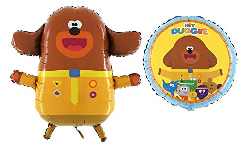 Confezione Da 2 - 1 X 18 Round Balloon + 1 X 25 Pollici Giant Jumbo Size Palloncino Foil Carattere