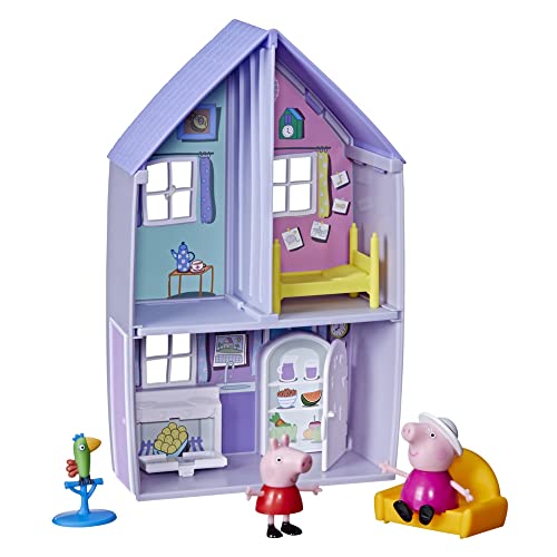 Peppa Pig Casa Di Nonna E Nonno Wutz, Set Da Gioco Con 2 Personaggi E 3 Fantastici Accessori, Per Bambini Dai 3 Anni In Su, Multi