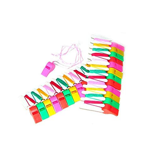 Fischietti In Plastica Cm 4-24 Pz