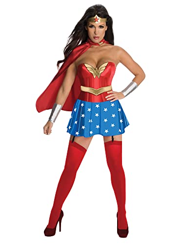 Rubie´S Costume Da Wonder Woman Ufficiale, Con Corsetto, Da Donna, Taglia Xs