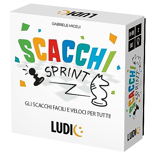 Ludic Scacchi Sprint Gli Scacchi Facili E Veloci Per Tutti It57328 Gioco Di Società Per La Famiglia Per 2 Giocatori Made In Italy