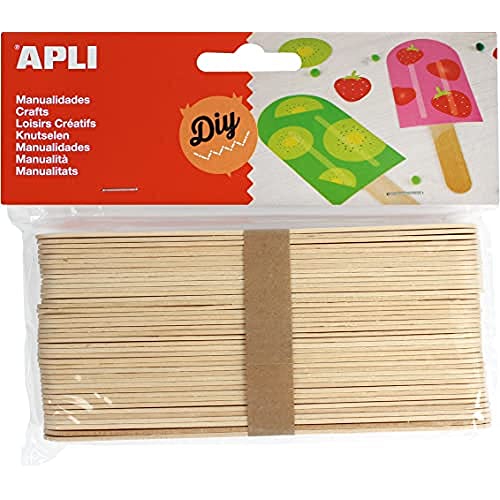 Apli Kids- Borsa Palo Naturale, Colore Legno, 13268