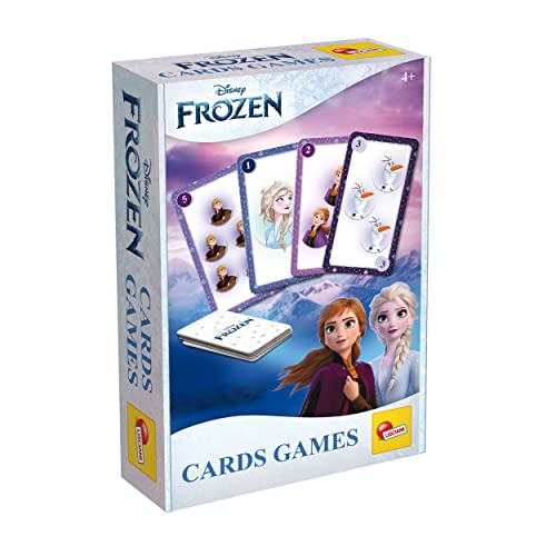 Lisciani Giochi- Frozen Cards Games, 92109