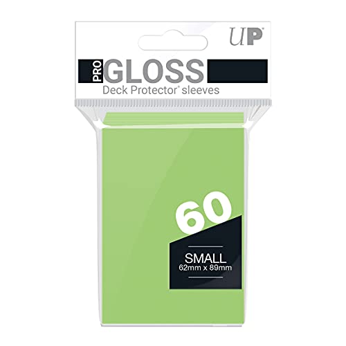Ultra-Pro 46901 Bustine Small Pro Gloss, Lime Verde, 60 Pezzi
