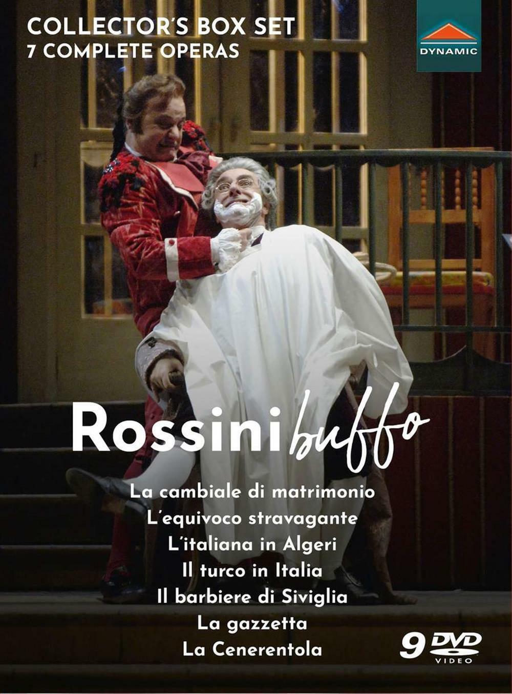 Rossini Buffo - 7 Complete Operas (9 Dvd) - Gioacchino Rossini