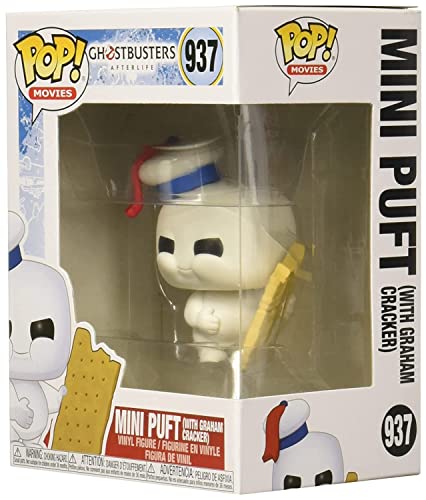 Funko Pop! Movies: Ghostbusters: Afterlife-Mini Puft With Graham Cracker - Figura In Vinile Da Collezione - Idea Regalo - Merchandising Ufficiale - Gi